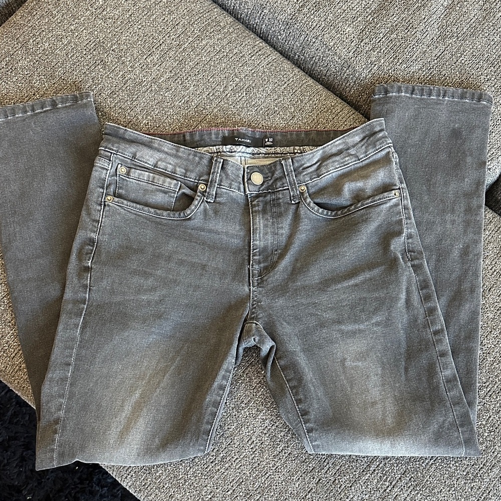 Men’s Tahari Charcoal Denim Jeans